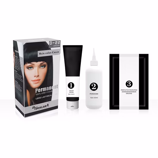 New Design Cover Gray Hair Permanent Hair Color Dye Extract Light Brown Hair Color Dye of Comb