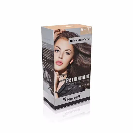 New Design Cover Gray Hair Permanent Hair Color Dye Extract Light Brown Hair Color Dye of Comb